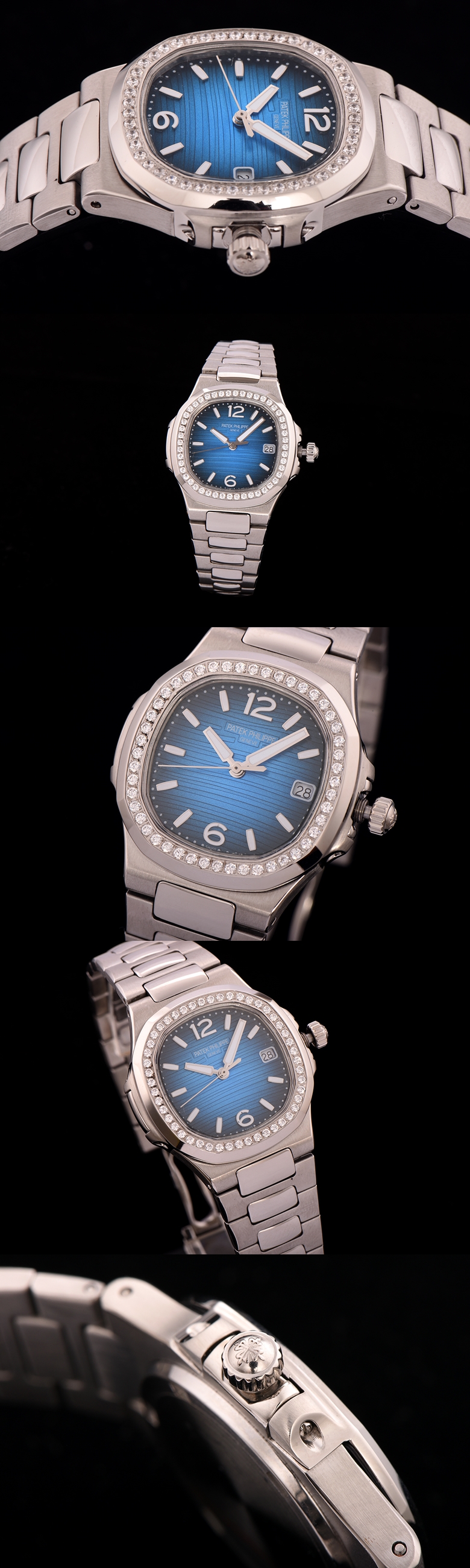 파텍필립 여성용 노틸러스-31 쿼츠 34mm 70111